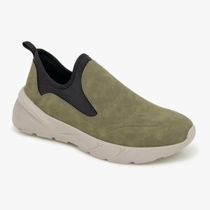 Jambu Men's Darren On The Go Shoes Arch Support All-Day Comfort Olive 13 NIB NWT